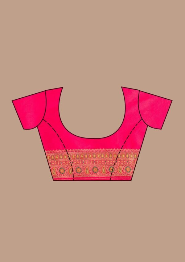Elegant Mustard Soft Silk Saree with Intricate Zariwork - Image 10